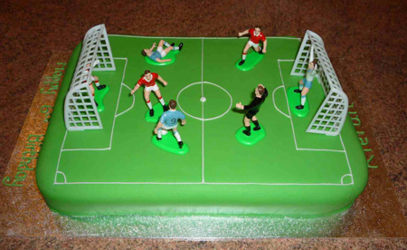 کیک ویژه تولد,کیک فوتبال مخصوص فوتبال