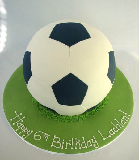 کیک فوتبال مخصوص تولد,مدل کیک فوتبالی