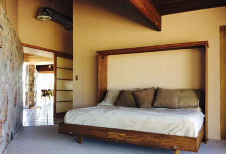 طراحی اتاق خواب با الهام از طبیعت,طراحی اتاق خواب خاکی