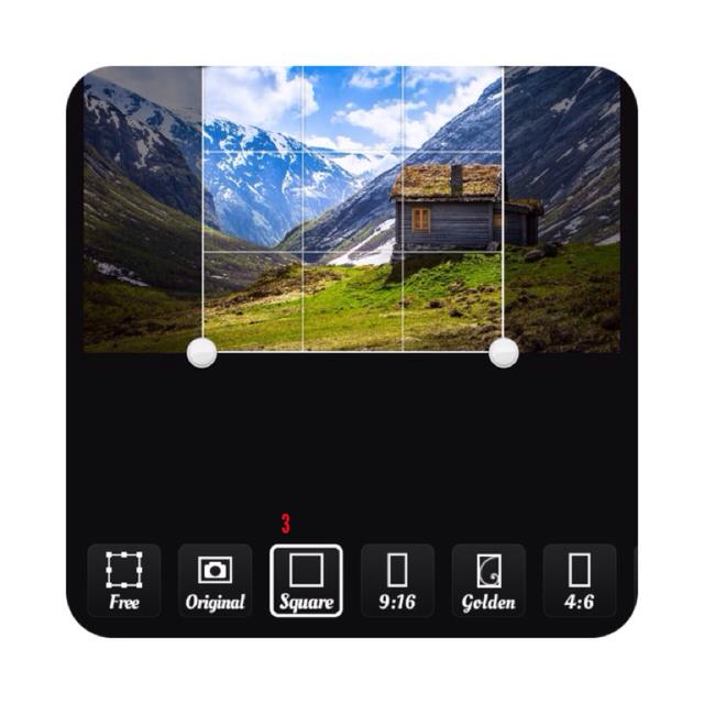 insta 4 - آموزش تصویری گرد کردن تصاویر اینستاگرام با اپلیکیشن Afterlight