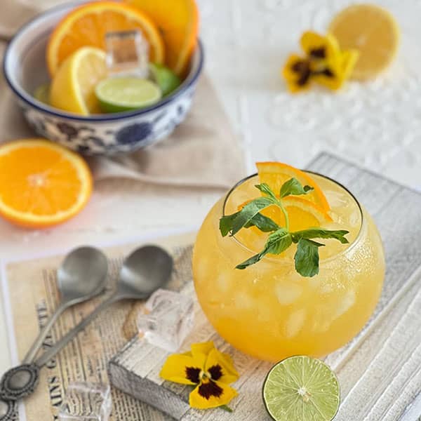 طرز تهیه شربت لیموناد پرتقال