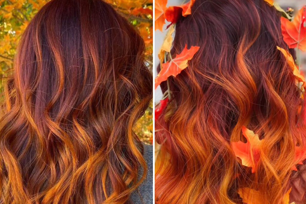 برای پاییز موهایمان را چه رنگی کنیم؟