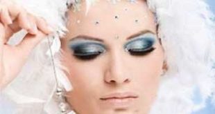 آرایش زمستانی | آموزش آرایش زمستانی به سبک برف های زمستان